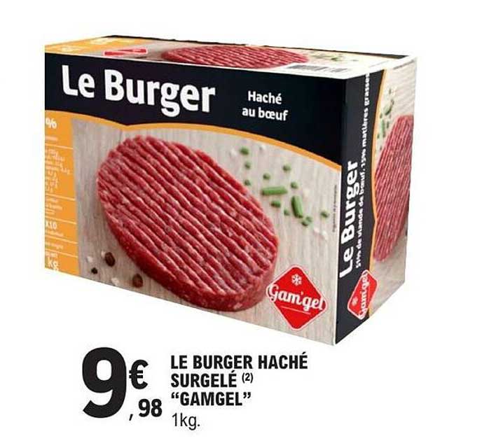 Le Burger Haché