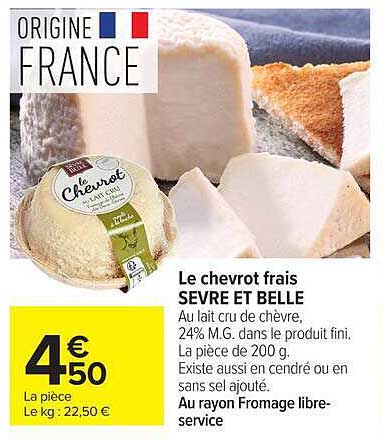 Le chevro frais SEVRE ET BELLE