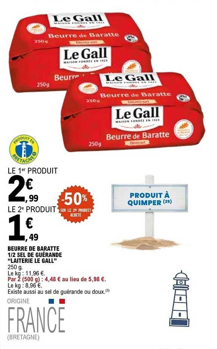 Le Gall Beurre de Baratte