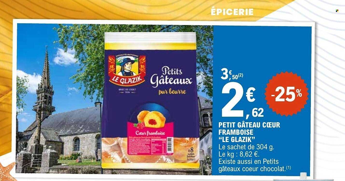 LE GLAZIK Petits Gâteaux