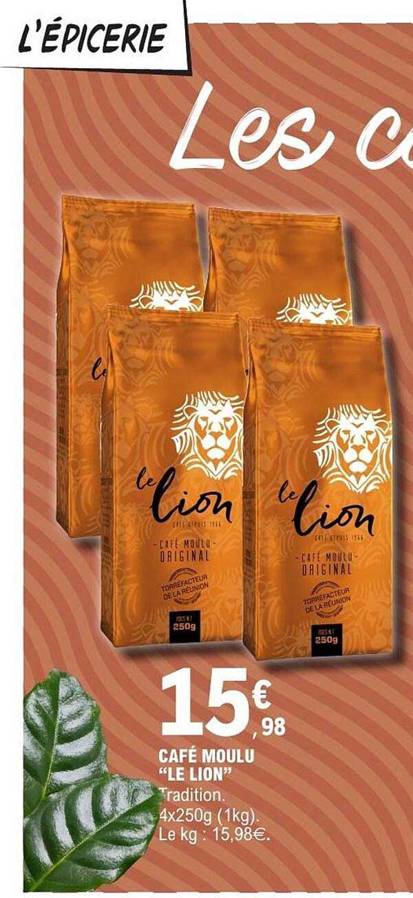 Le Lion Café Moulu
