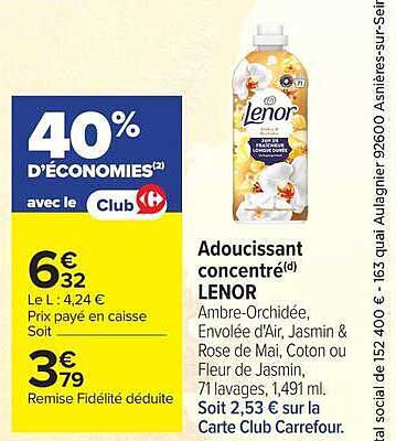 Lenor Adoucissant concentré(é)