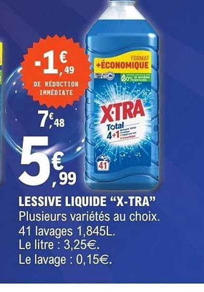 LESSIVE LIQUIDE “X-TRA”