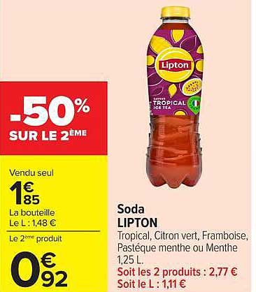 LIPTON Tropical Ice Tea