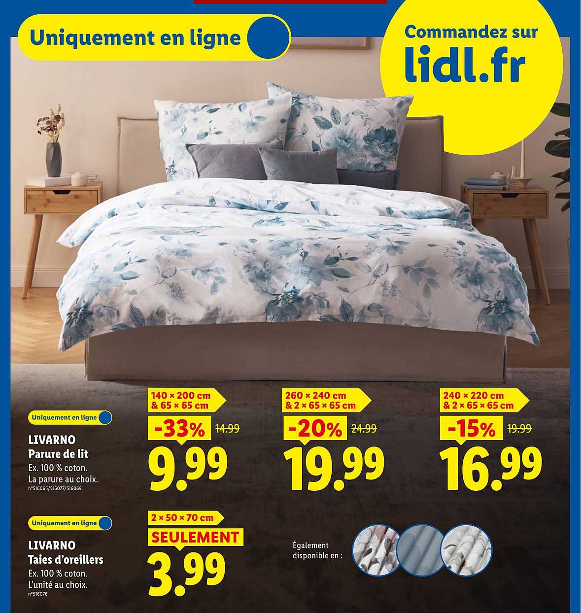 LIVARNO Parure de lit