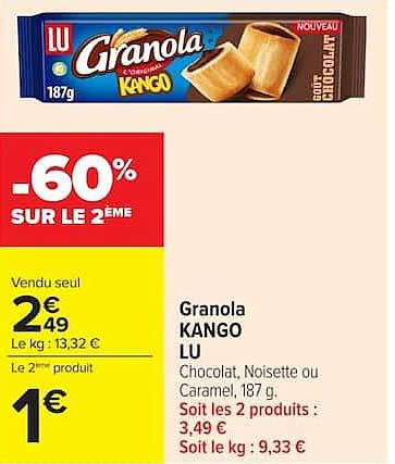LU Granola KANGO