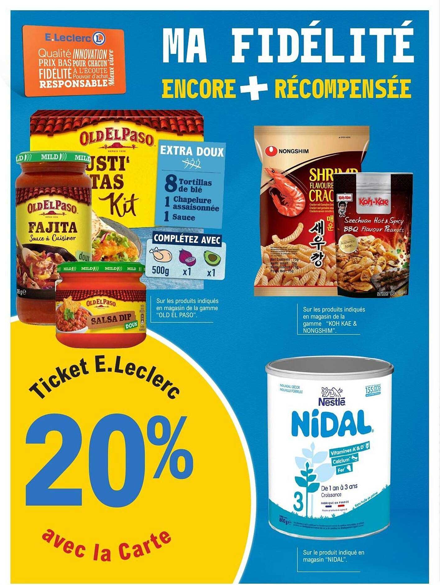 MA FIDÉLITÉ ENCORE + RÉCOMPENSÉE