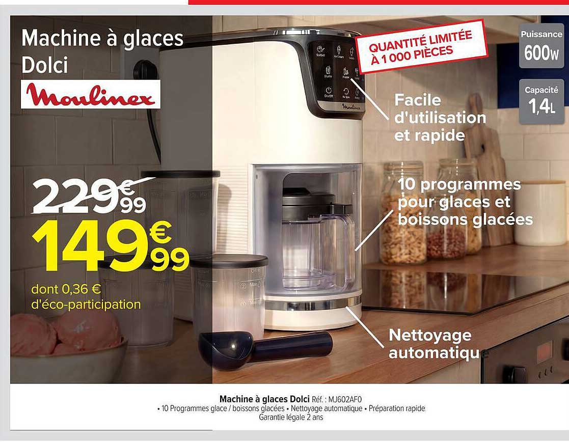 Machine à glaces Dolci