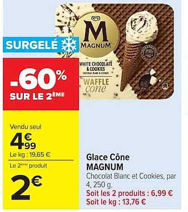 MAGNUM Glace Cône