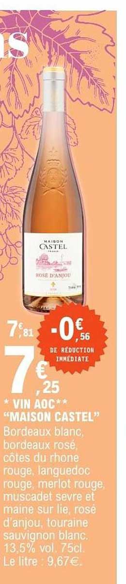 Maison Castel Rosé d'Anjou