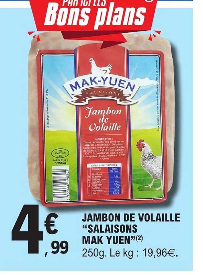 Mak-Yuen Jambon de volaille