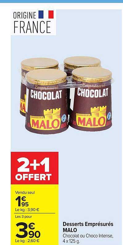 MALO Chocolat Choco Intense