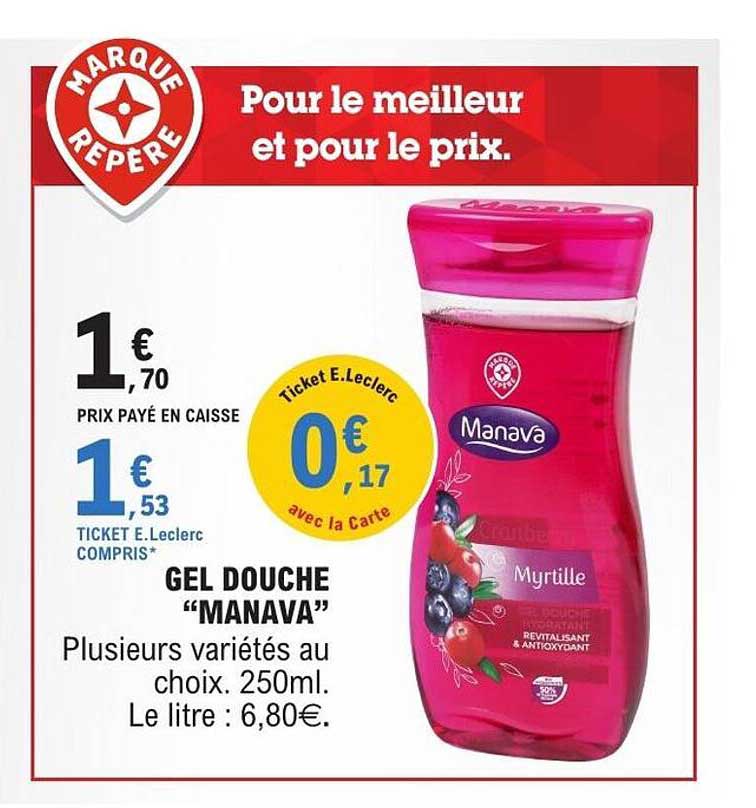Manava Gel douche