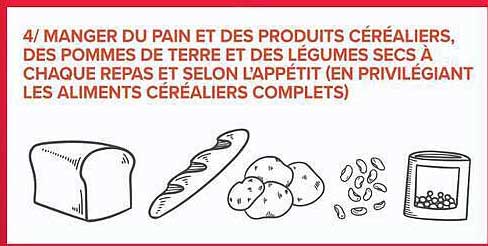 Manger du pain et des produits céréaliers