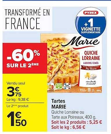 Marie Quiche Lorraine