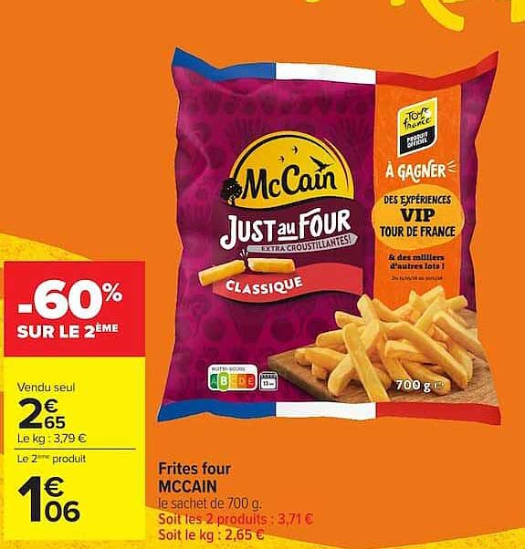 McCain Just au Four
