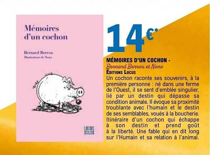 Mémoires d'un cochon