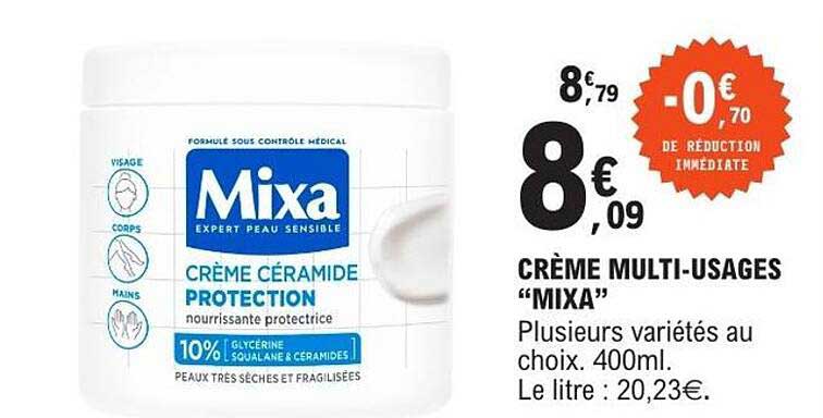 Mixa Crème Céramide Protection