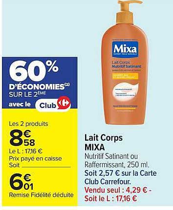 Mixa Lait Corps