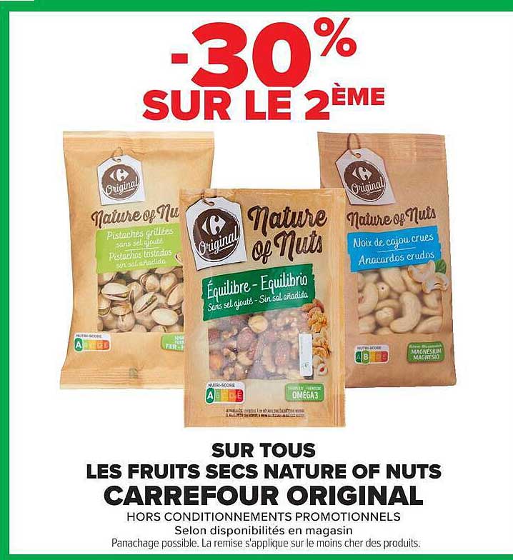 Nature of Nuts Carrefour Original