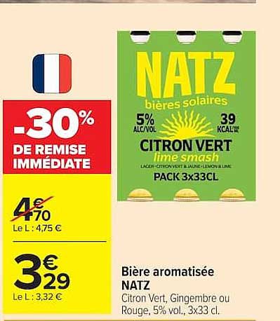 NATZ Citron Vert lime smash
