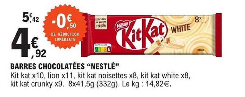 Nestlé Kit Kat White