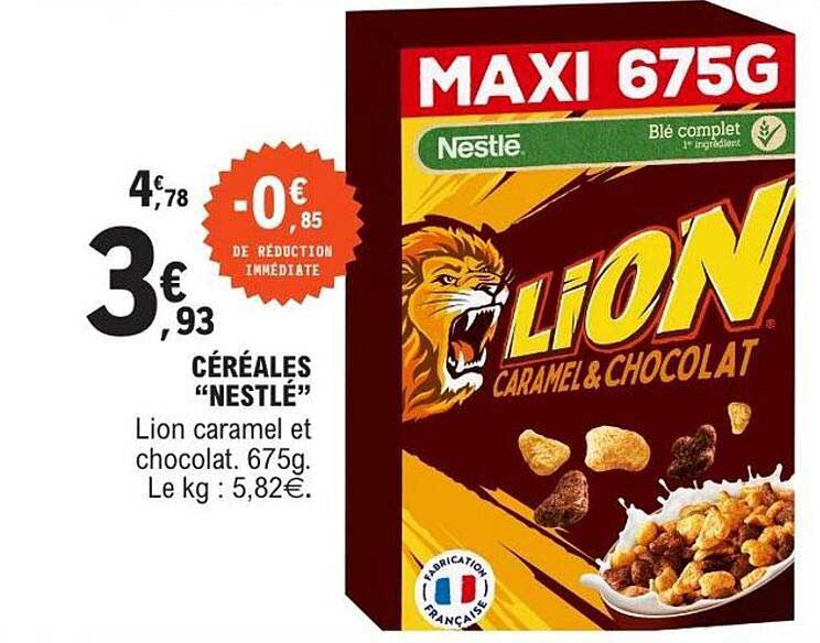 Nestlé Lion Caramel & Chocolat