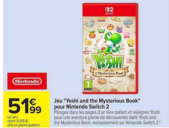 Nintendo Yoshi and the Mysterious Book