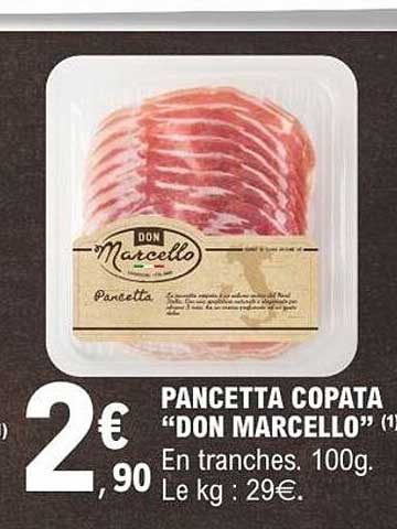 PANCETTA COPATA “DON MARCELLO”
