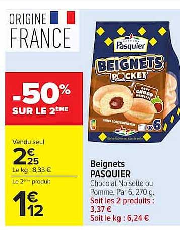 Pasquier Beignets Pocket