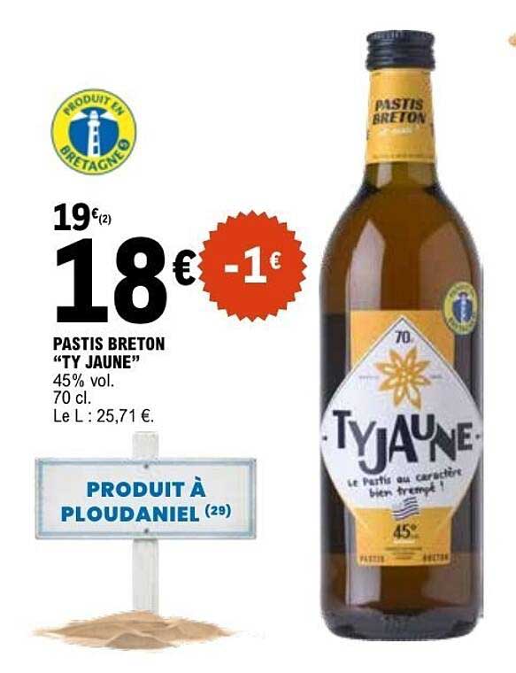 Pastis Breton Ty Jaune