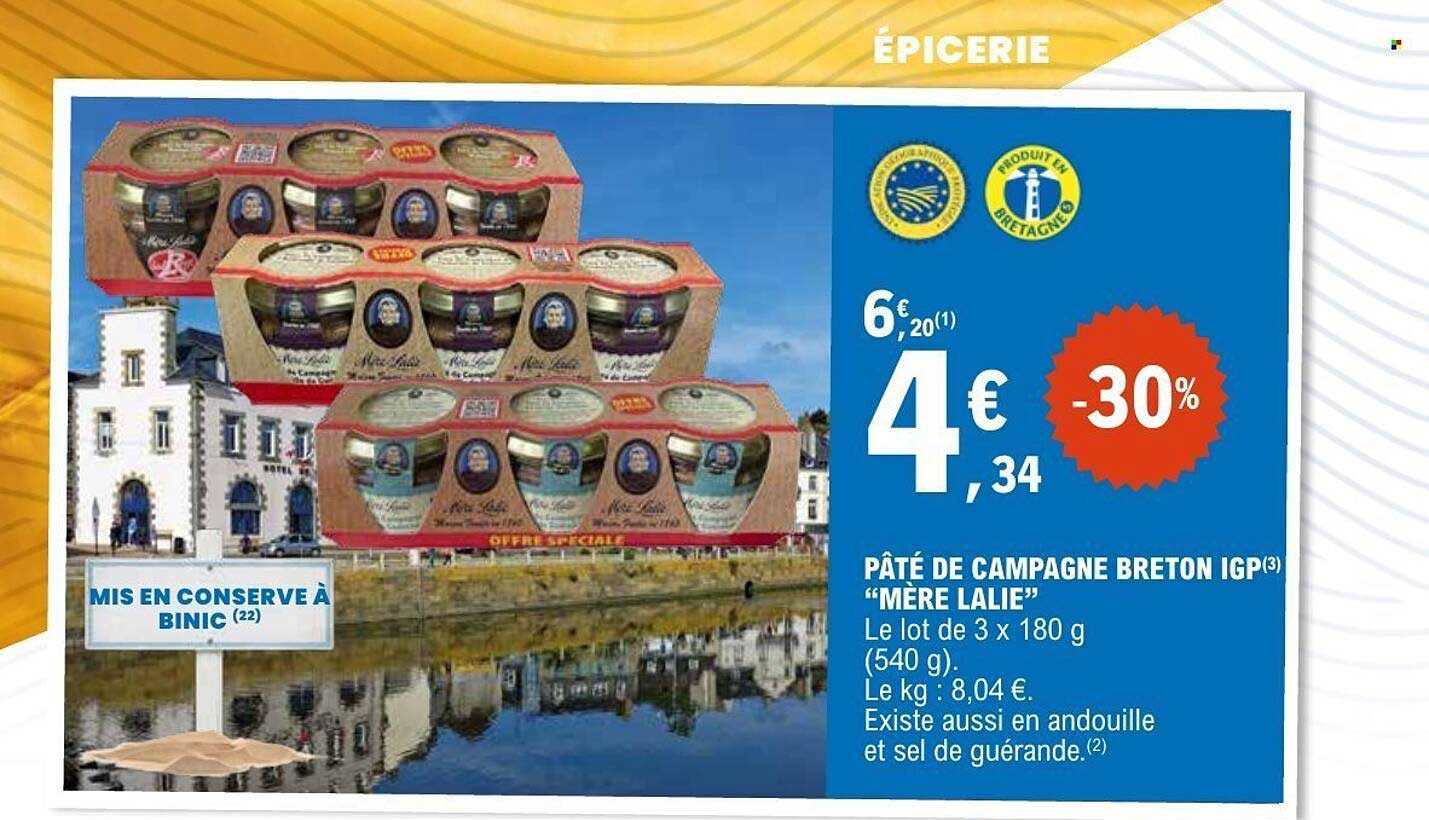 PÂTÉ DE CAMPAGNE BRETON IGP “MÈRE LALIE”