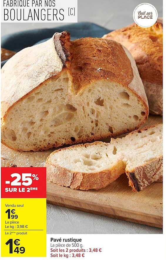 Pavé rustique
