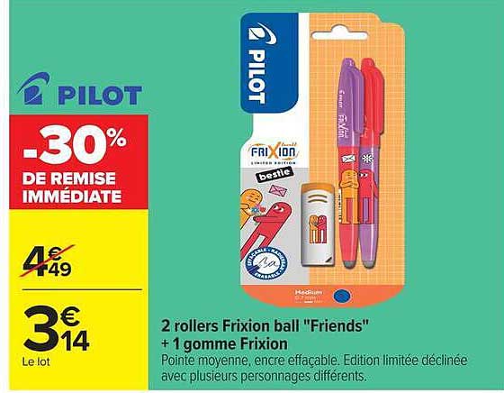 Pilot FriXion ball Friends