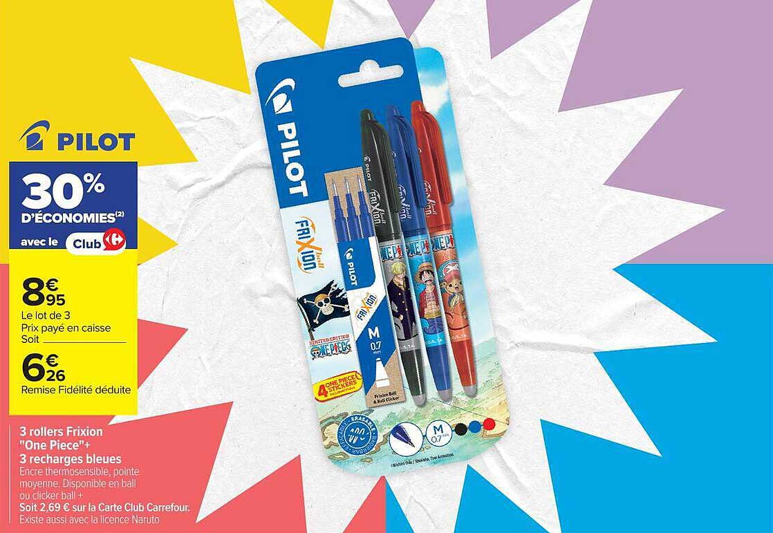 PILOT FRIXION One Piece