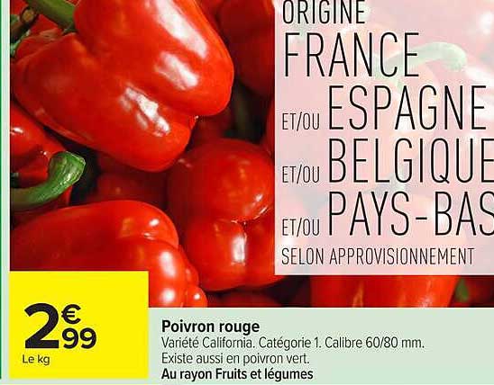 Poivron rouge