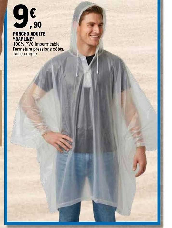 PONCHO ADULTE "BAPLINE