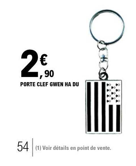 PORTE CLEF GWEN HA DU