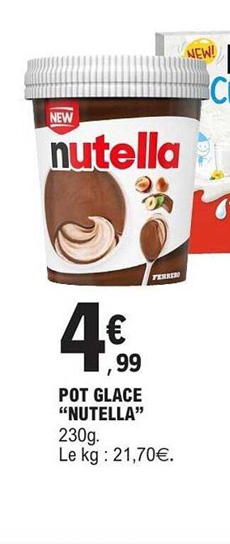 Pot glace "Nutella