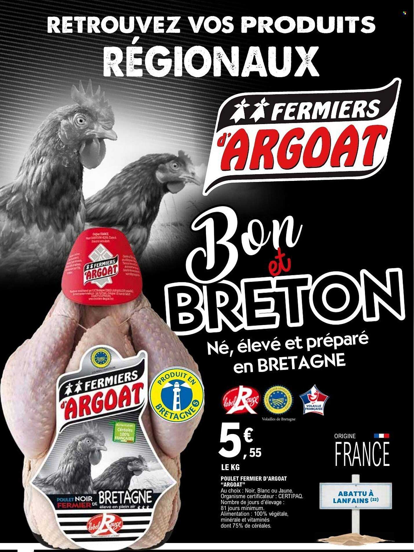 Poulet Fermier d'Argoat
