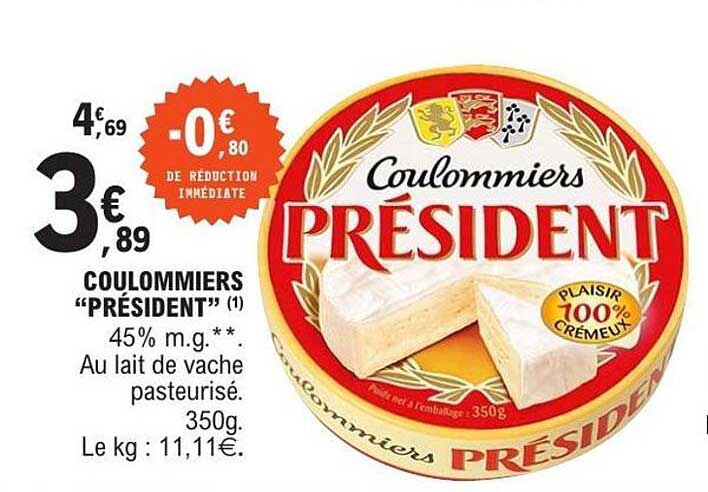 Président Coulommiers