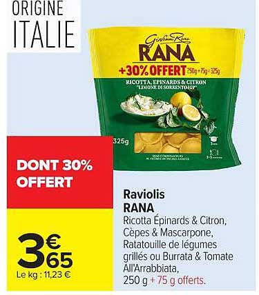 Raviolis RANA
