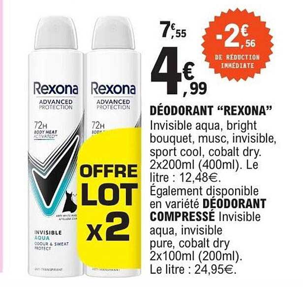 Rexona DÉODORANT