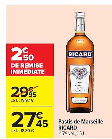 RICARD Pastis de Marseille