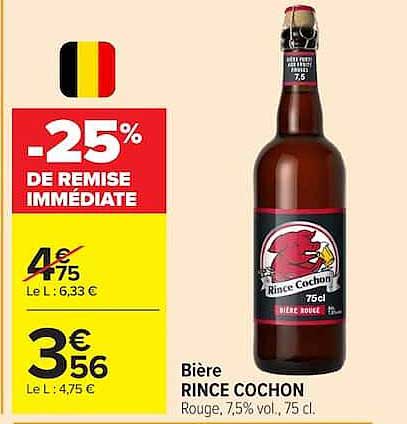 Rince Cochon Bière Rouge