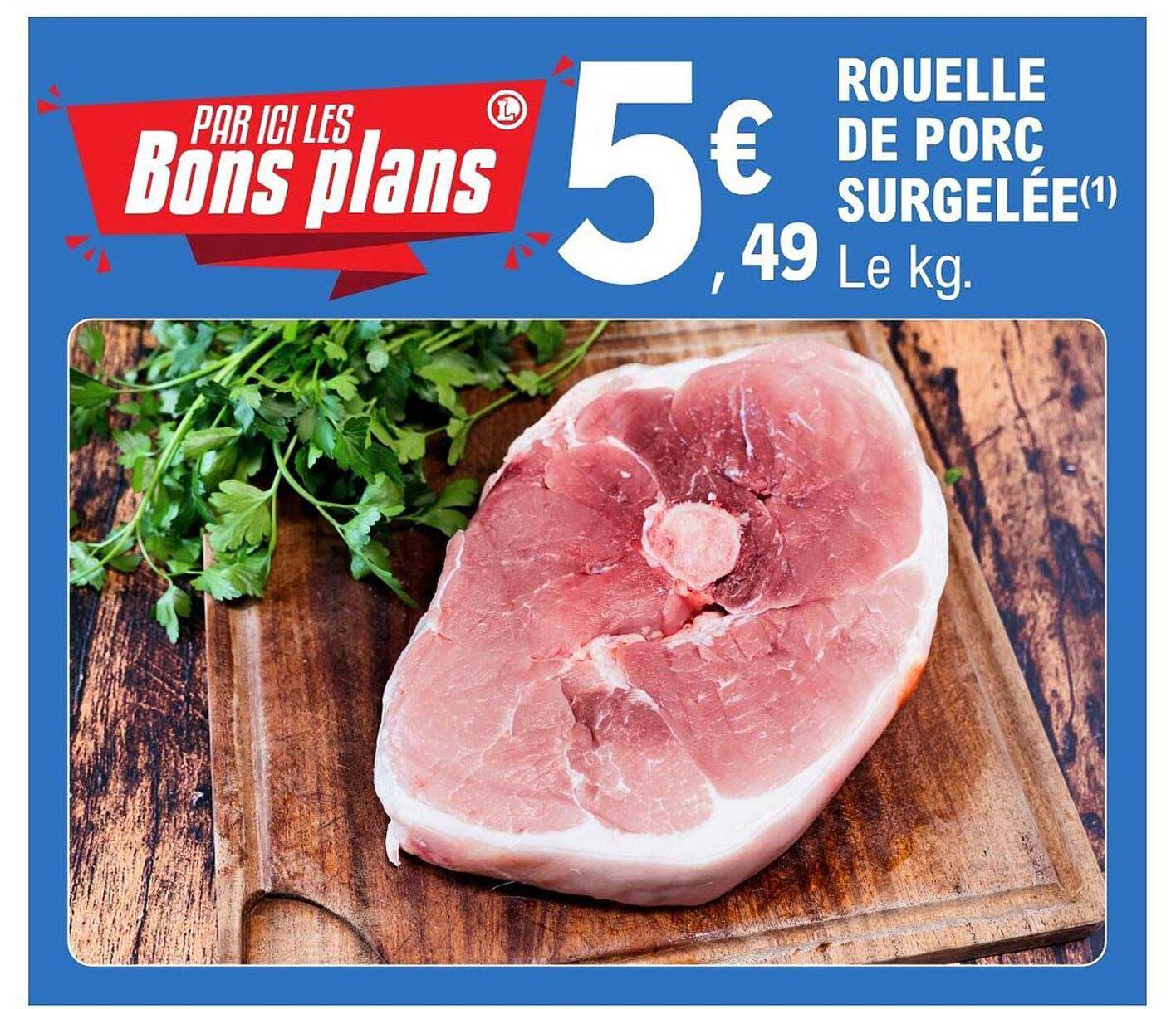ROUELLE DE PORC SURGELÉE