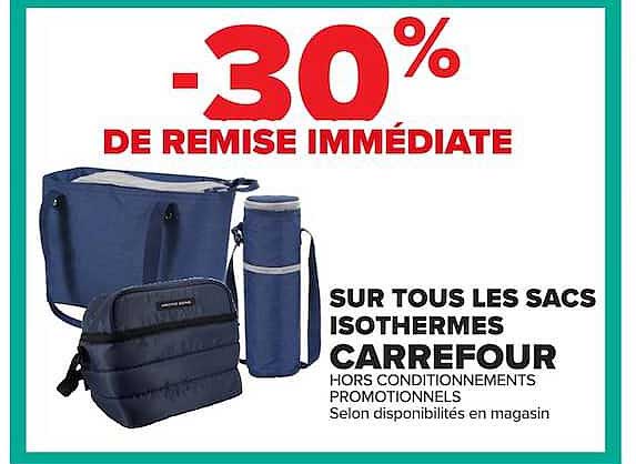 SACS ISOTHERMES CARREFOUR