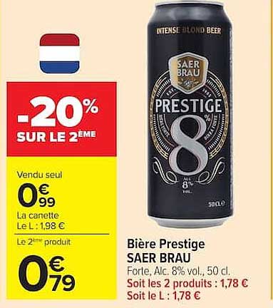 SAER BRAU Prestige 8