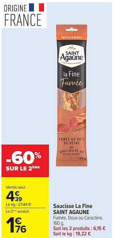 SAINT AGAUNE La Fine Fumée