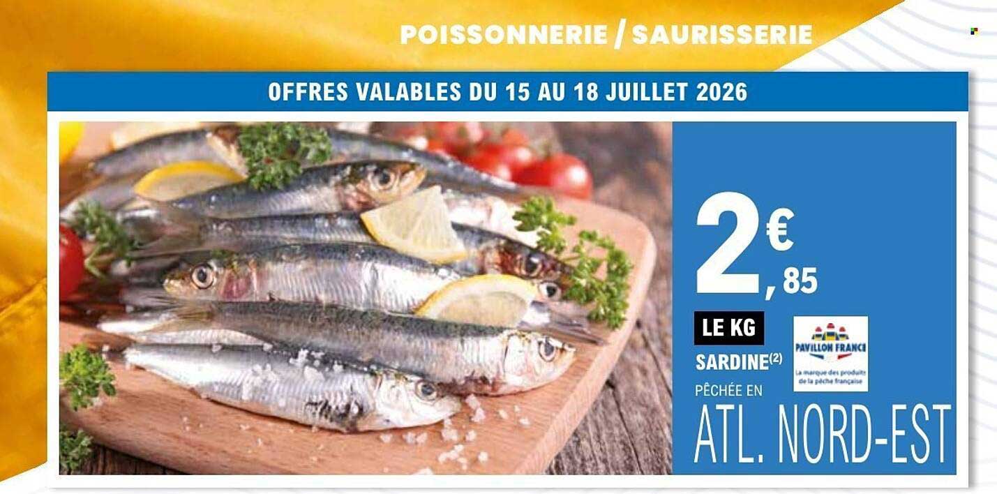 SARDINE PÊCHÉE EN ATL. NORD-EST